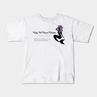 The Maven Medium (Purple Mermaid) Kids T-Shirt